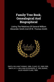 Front cover_Family Tree Book, Genealogical And Biographical