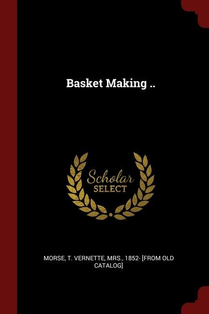 Couverture_Basket Making ..