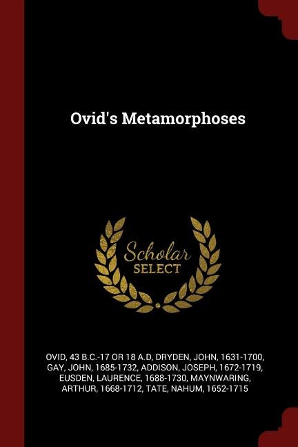 Couverture_Ovid's Metamorphoses