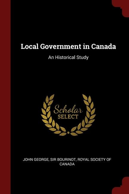 Couverture_Local Government in Canada