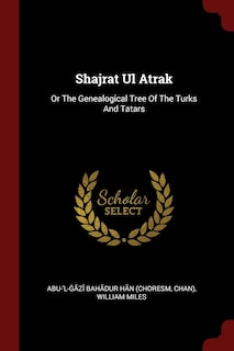 Front cover_Shajrat Ul Atrak