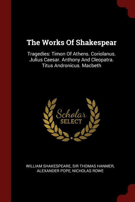 Front cover_The Works Of Shakespear