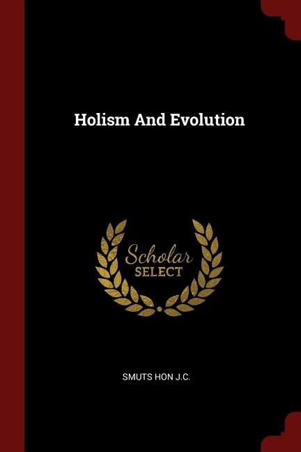 Couverture_Holism And Evolution