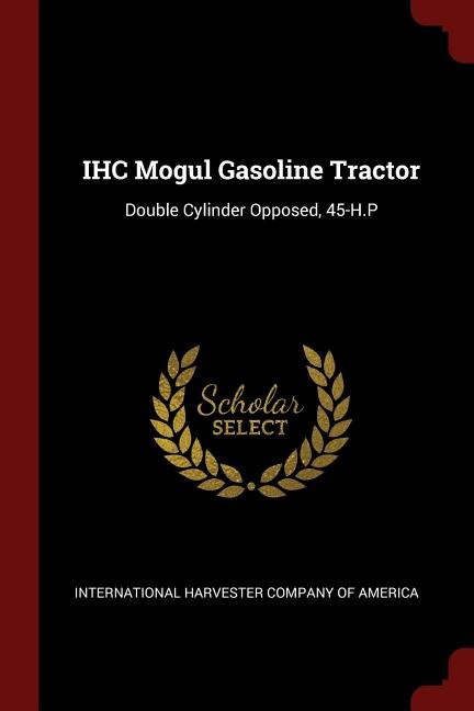 Front cover_IHC Mogul Gasoline Tractor
