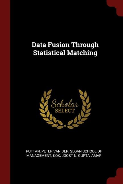 Couverture_Data Fusion Through Statistical Matching