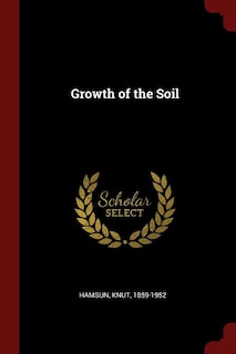 Front cover_Growth of the Soil
