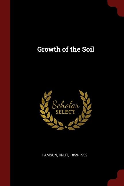 Front cover_Growth of the Soil