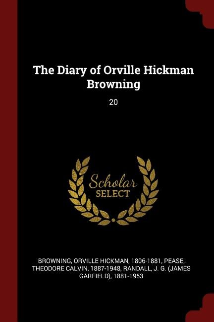 Couverture_The Diary of Orville Hickman Browning