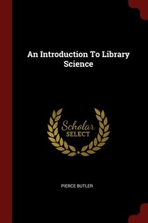 Front cover_An Introduction To Library Science