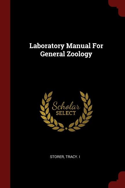 Front cover_Laboratory Manual For General Zoology