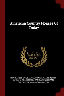 Couverture_American Country Houses Of Today