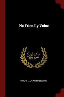 Couverture_No Friendly Voice