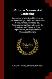 Front cover_Hints on Ornamental Gardening