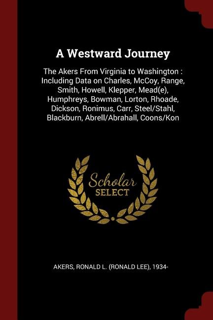 Front cover_A Westward Journey