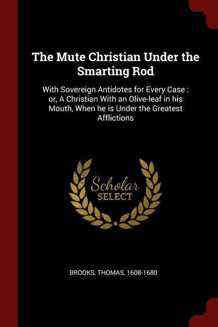 Front cover_The Mute Christian Under the Smarting Rod