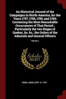 Front cover_An Historical Journal of the Campaigns in North-America, for the Years 1757, 1758, 1759, and 1760