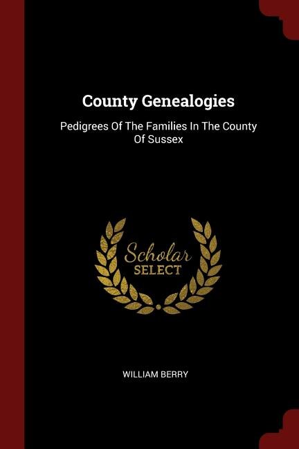 Couverture_County Genealogies
