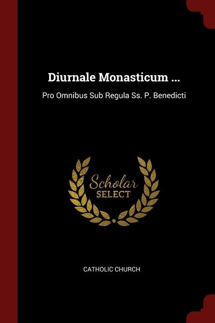 Couverture_Diurnale Monasticum ...