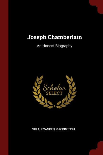 Front cover_Joseph Chamberlain