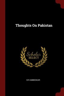 Front cover_Thoughts On Pakistan