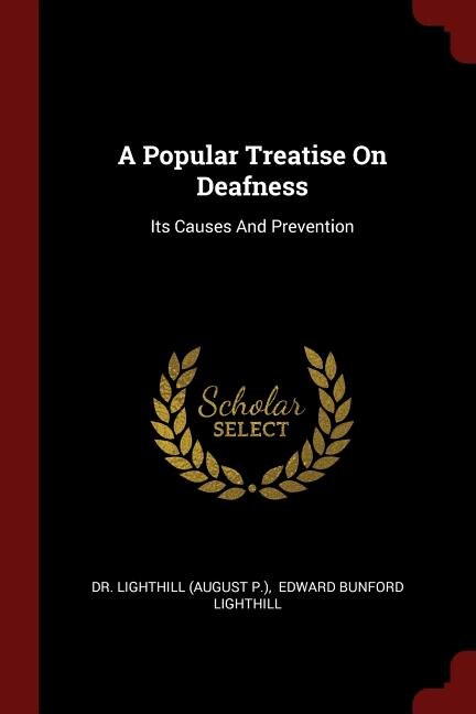 Front cover_A Popular Treatise On Deafness