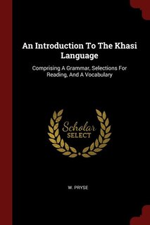Front cover_An Introduction To The Khasi Language