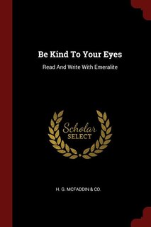 Front cover_Be Kind To Your Eyes