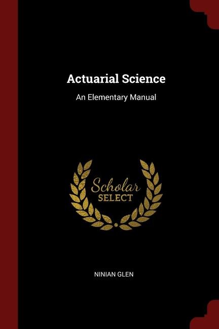 Front cover_Actuarial Science