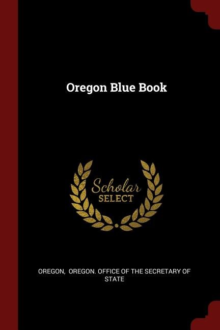 Front cover_Oregon Blue Book
