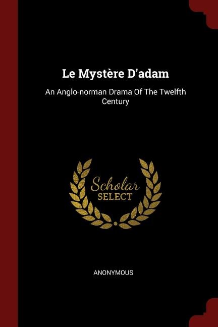 Couverture_Le Mystère D'adam