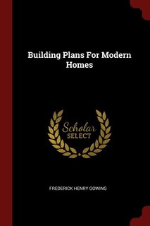Front cover_Building Plans For Modern Homes