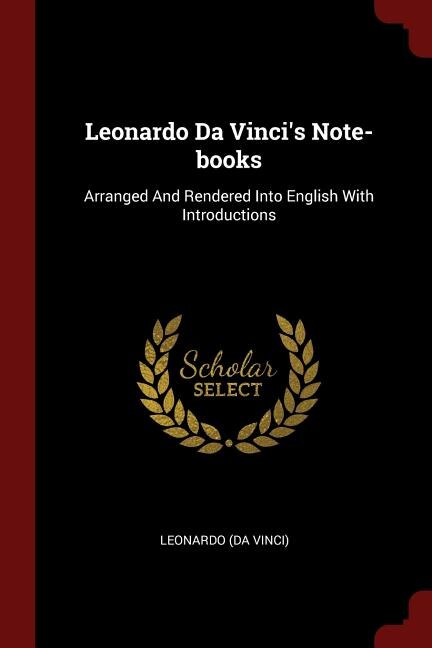 Couverture_Leonardo Da Vinci's Note-books