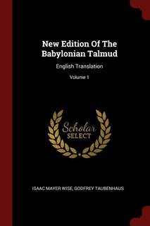 Front cover_New Edition Of The Babylonian Talmud