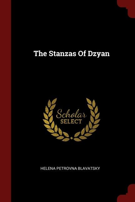 Front cover_The Stanzas Of Dzyan