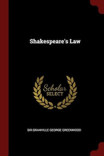 Front cover_Shakespeare's Law