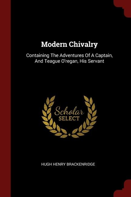 Front cover_Modern Chivalry