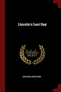 Front cover_Lincoln's Last Day