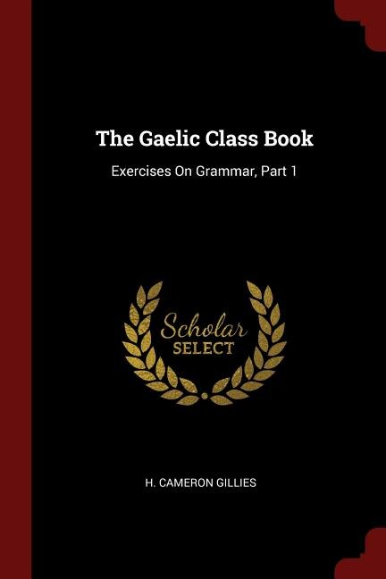 Front cover_The Gaelic Class Book