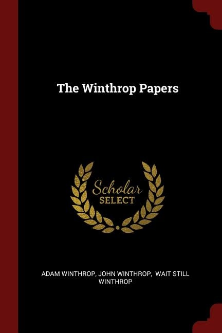 Front cover_The Winthrop Papers