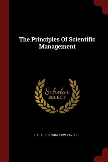 Front cover_The Principles Of Scientific Management