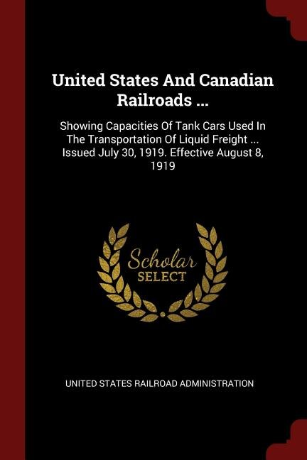 Couverture_United States And Canadian Railroads ...