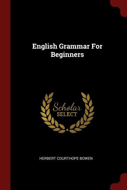 Front cover_English Grammar For Beginners