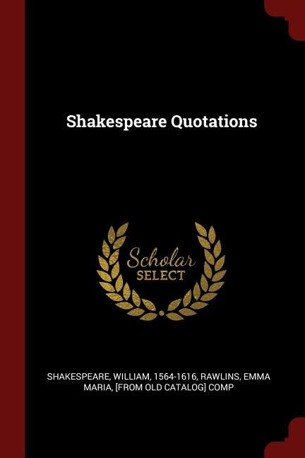 Front cover_Shakespeare Quotations
