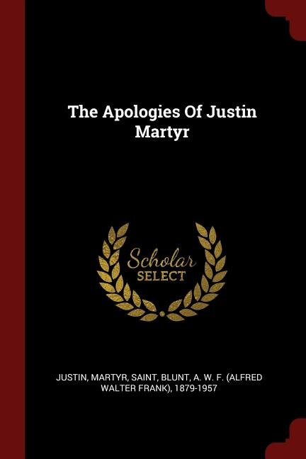 Front cover_The Apologies Of Justin Martyr