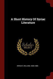 Front cover_A Short History Of Syriac Literature