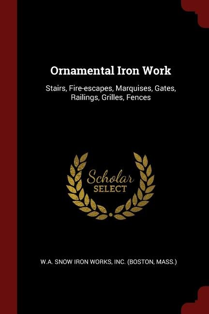 Front cover_Ornamental Iron Work