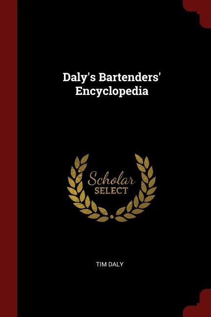 Front cover_Daly's Bartenders' Encyclopedia