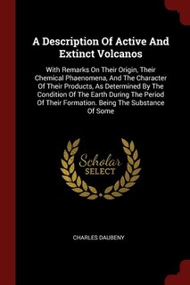 Couverture_A Description Of Active And Extinct Volcanos