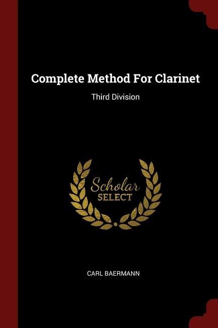 Couverture_Complete Method For Clarinet