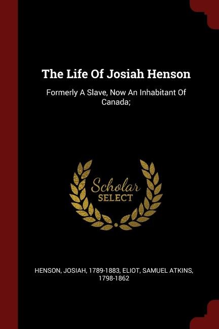 Couverture_The Life Of Josiah Henson